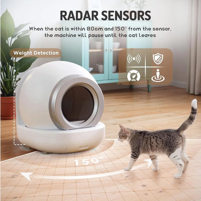 Colorsonic Self-Cleaning Litter Box